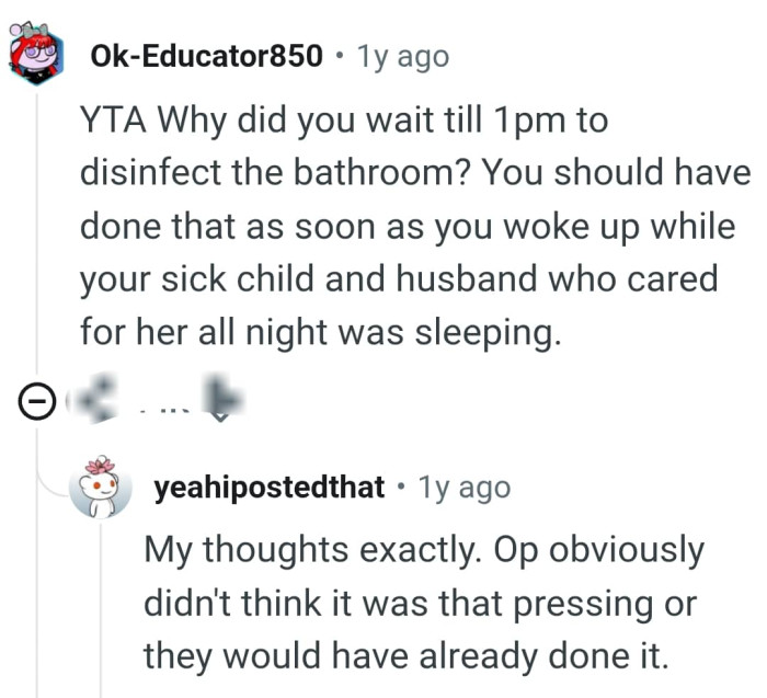 Let's head into the comments section and find out what other Redditors have to say regarding the story