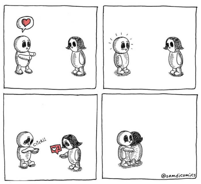 3. Cyber Love Is the Love People Seek Now, and It's Pretty Sad