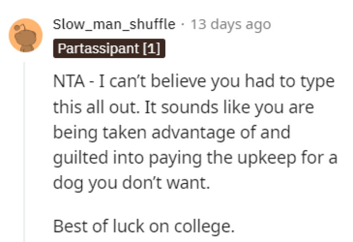 The people of Reddit were shocked, and they had every right to be