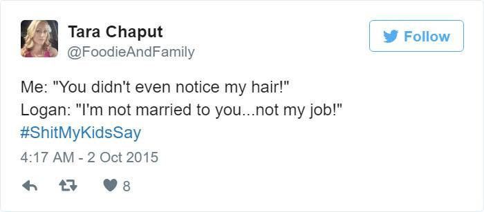 10. Sorry, Mom, Logan isn't ready to take on Dad's job