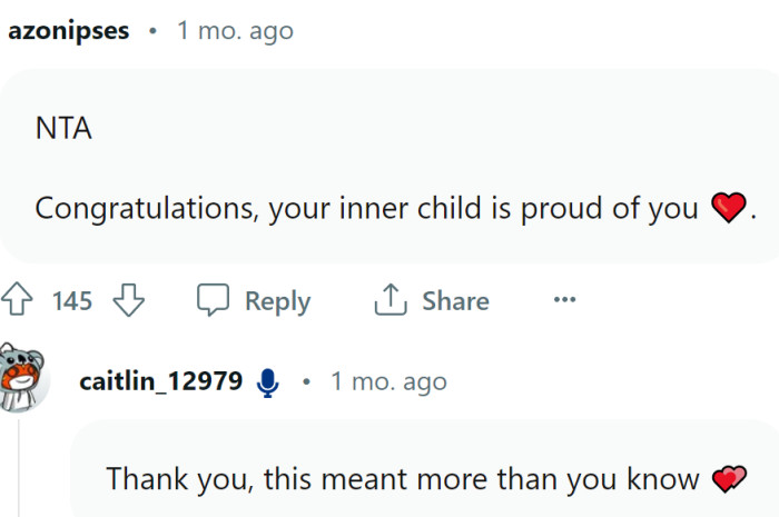 Her inner child must be proud of her