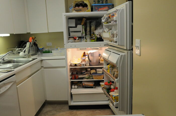 23. My wife would bring stuff home that said “refrigerate after opening,” open it, and put it in the refrigerator.
