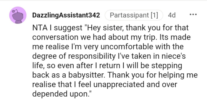 What this Redditor is suggesting for the OP to use