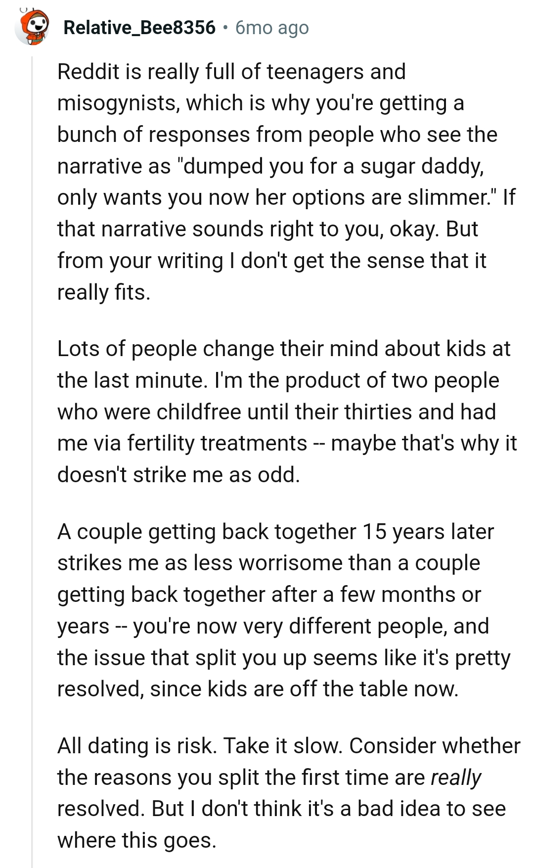 This Redditor doesn't get the sense that it really fits