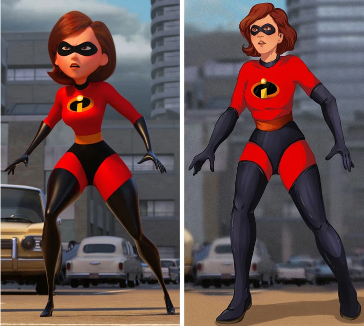 7. Elastigirl, The Incredibles