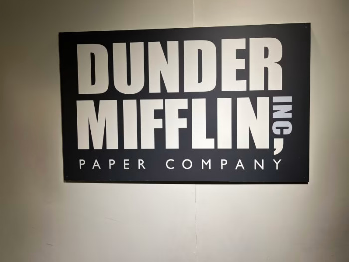 12. There is an interactive The Office Experience museum in Chicago where fans can experience a day in the Dunder Mifflin office