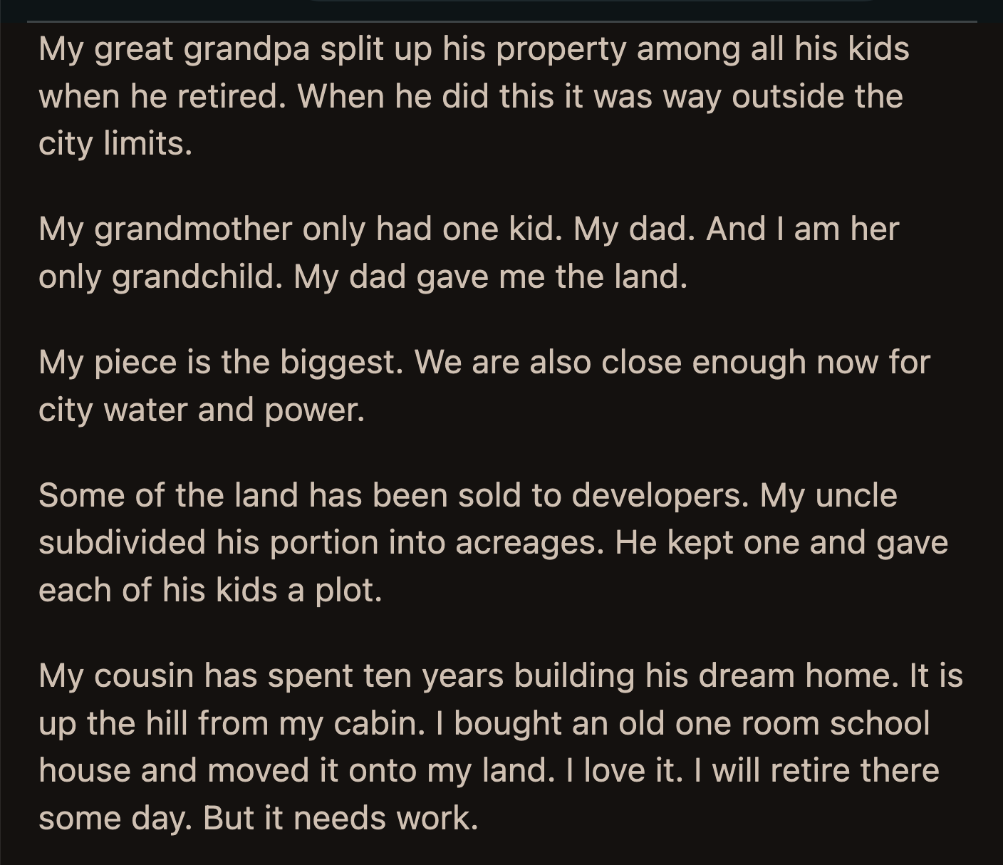 OP warned their cousin to do something, or they would report the crime. The cousin told OP to go ahead.