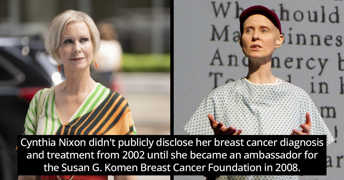 15 Celebrities Who Have Been Diagnosed With Breast Cancer