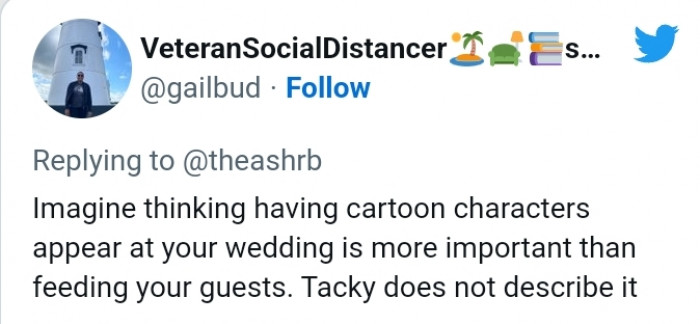 9. Tacky does no justice to this situation