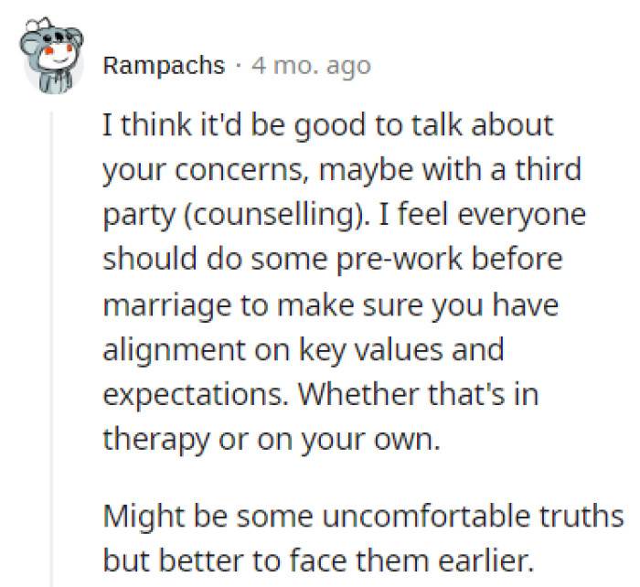 Time for counselling