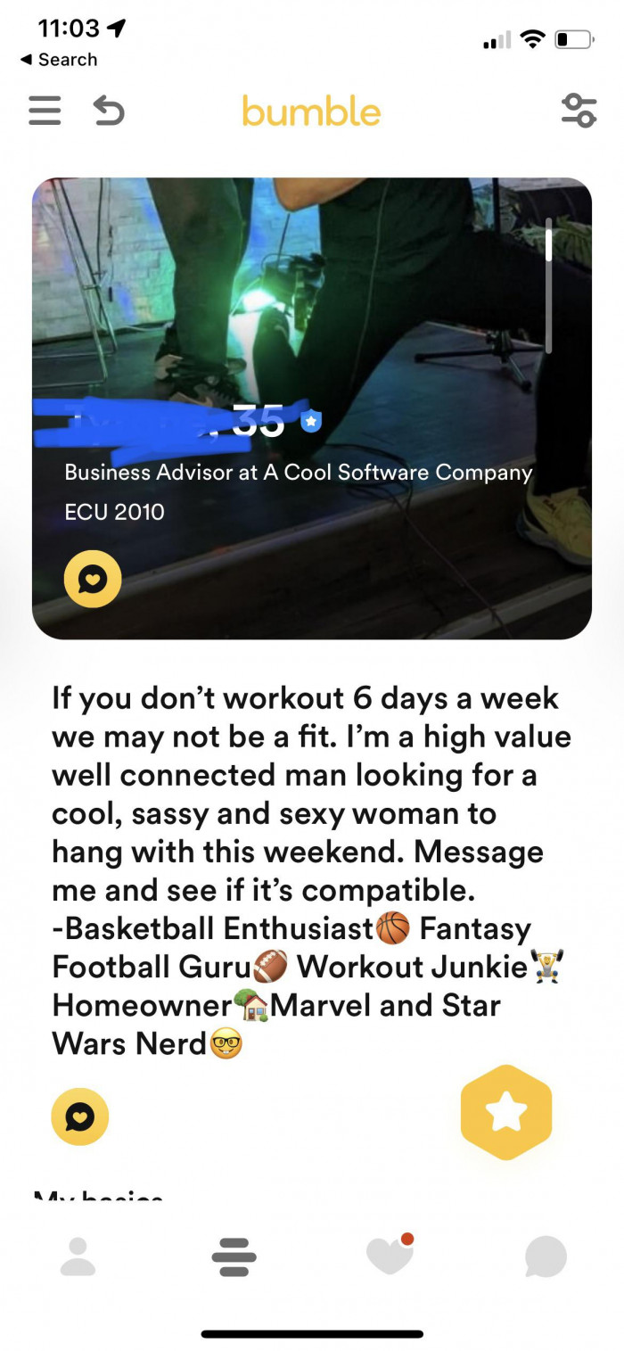 11. “Is it just me, or does labeling yourself ‘high value’ make you come across as the exact opposite? 🚩🚩🚩”