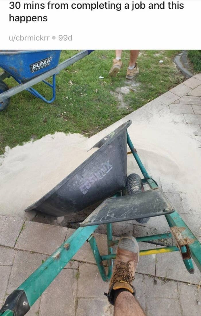 7. Oh, the bitter taste of failure when success was so near