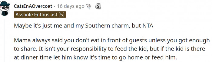 Here is what southerners say:
