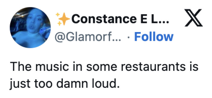 19. Yeah, allow us to spill the tea without shouting just to hear one another!