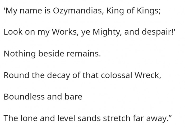 These can definitely be wise words for someone who might need to hear them.