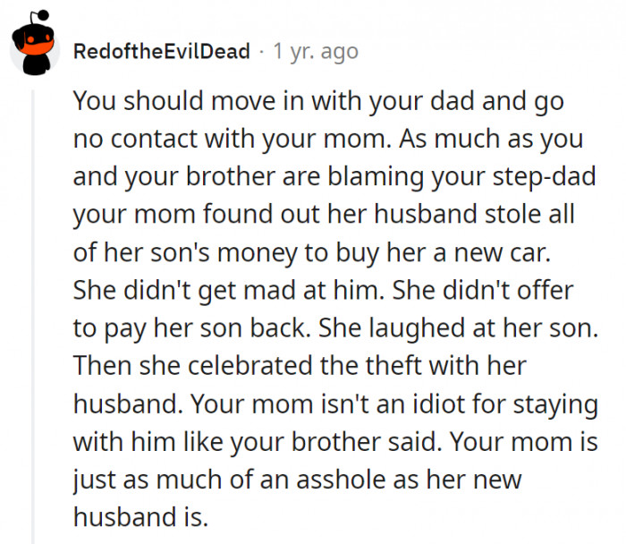 20. She let it all happen under her watch