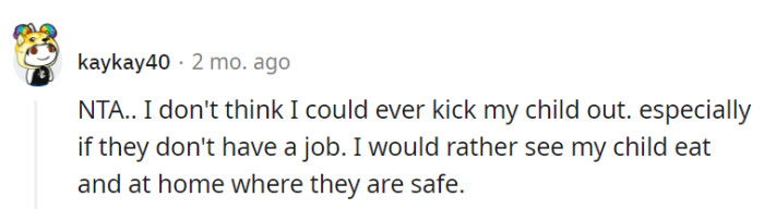 Just like how any loving parent would!