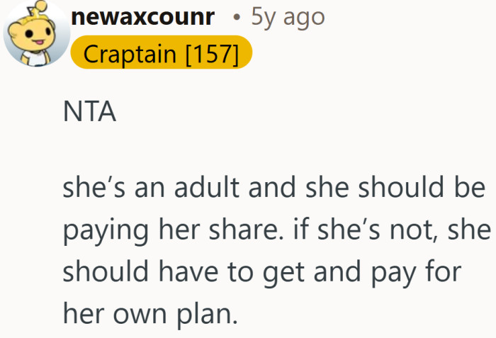 Adulthood keeps coming up as the simplest explanation.