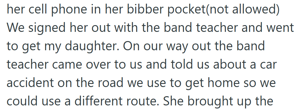 A Kind Warning About Traffic — and a Casual Comment That Would Soon Spark Chaos.