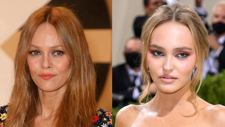 Vanessa Paradis and Lily-Rose Depp