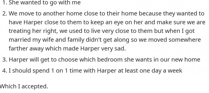 His brother told him about the conditions.