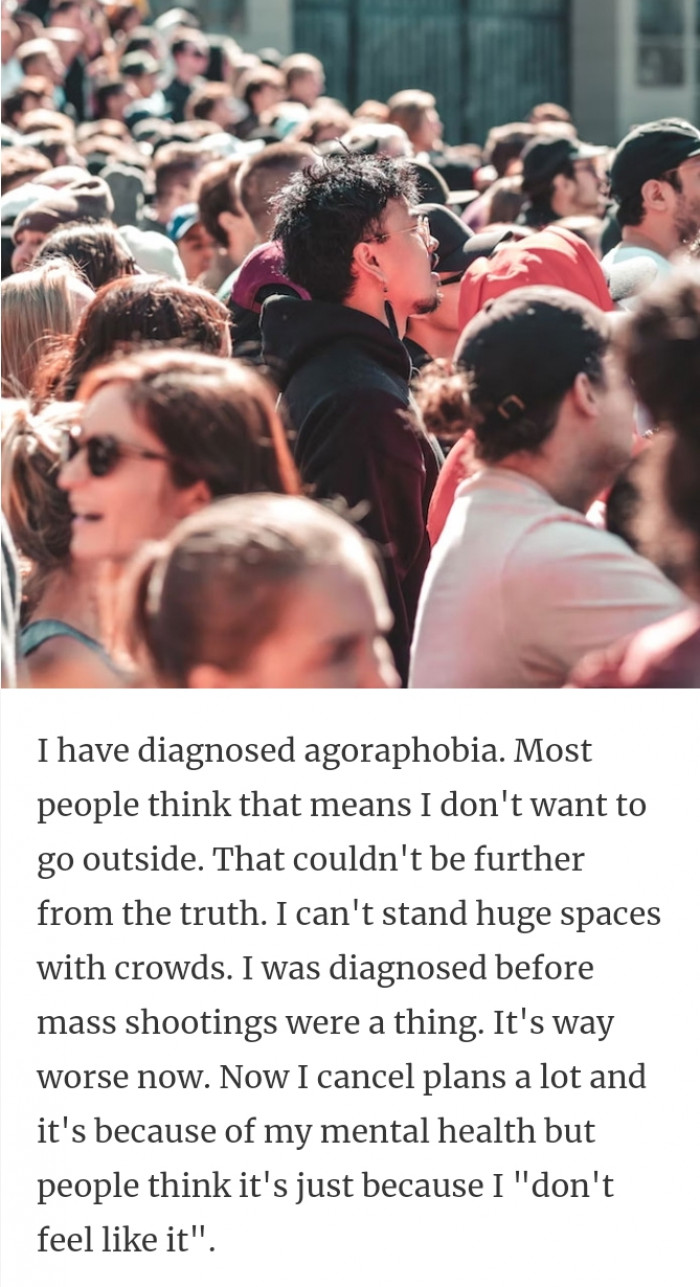 11. Diagnosed Agoraphobia