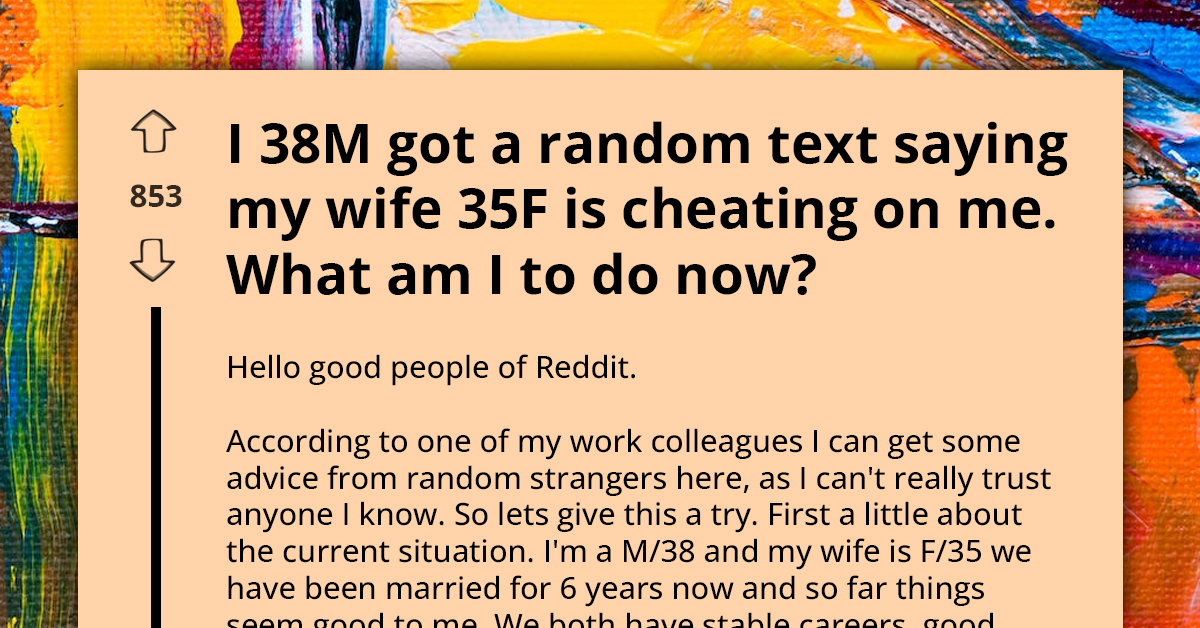 Pictures Of Wife Kissing Another Man Sent By Anonymous Person Devastates Devoted Husband