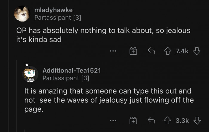 Jealousy is a disease.