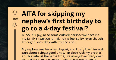 Uncle Chooses Festival Over Nephew’s First Birthday, Sparks Family Tension