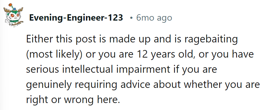 Either It's Ragebait or He's Stuck in a Mental Time Warp.