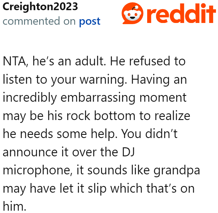 At 19, the OP's younger brother should know better.