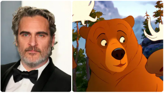 30. Joaquin Phoenix as Kenai in Brother Bear