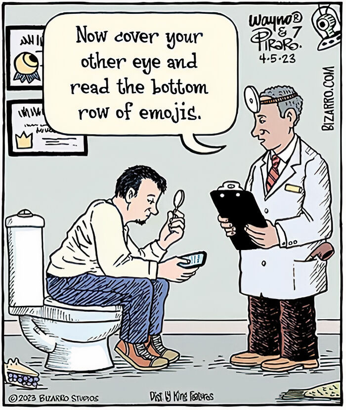 2. Typical eye test