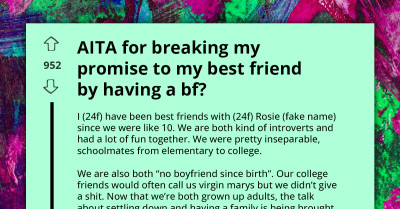 Lady Gets Tagged Traitor By Best Friend For Going Against Their "Promise" By Having Boyfriend