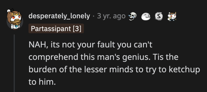 Obviously, Zoltar's dreams are lofty enough to be understood by mere plebs like us and OP