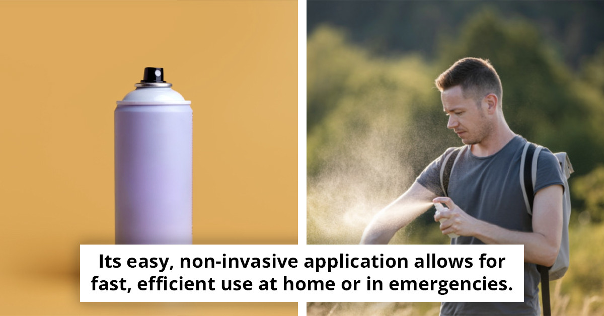 Researchers develop revolutionary spray that can rapidly heal injuries in mere seconds