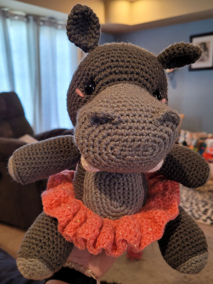 "Hippo In A Tutu For My Mom"