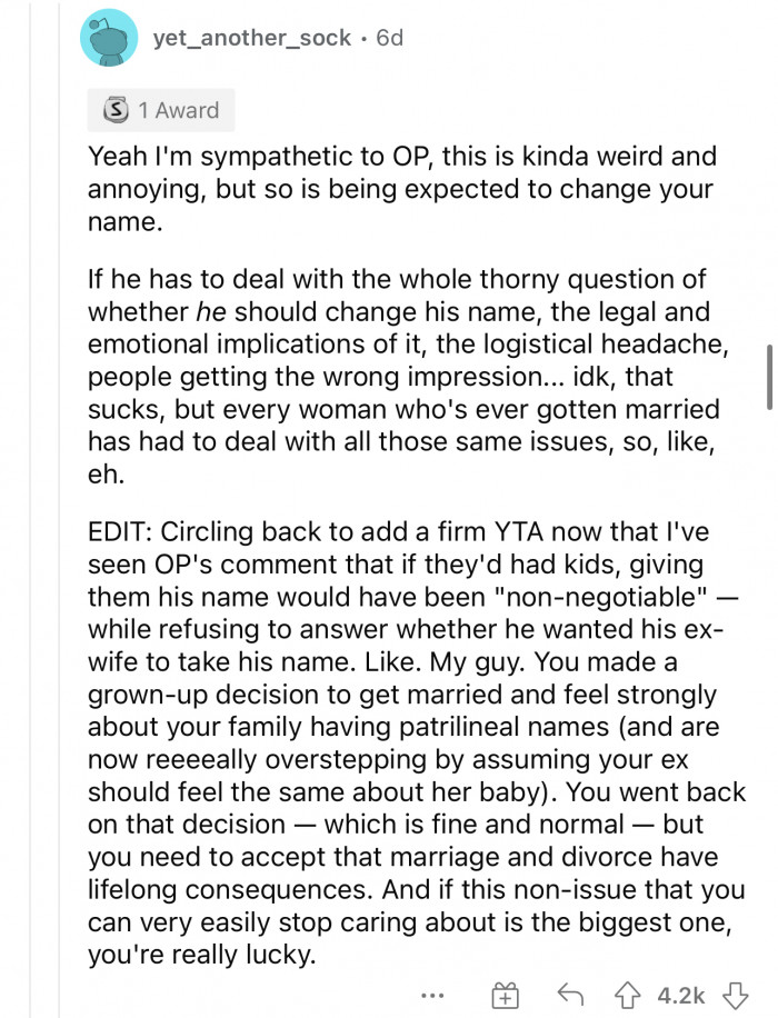 People are clearly a little conflicted on how they feel about this situation.