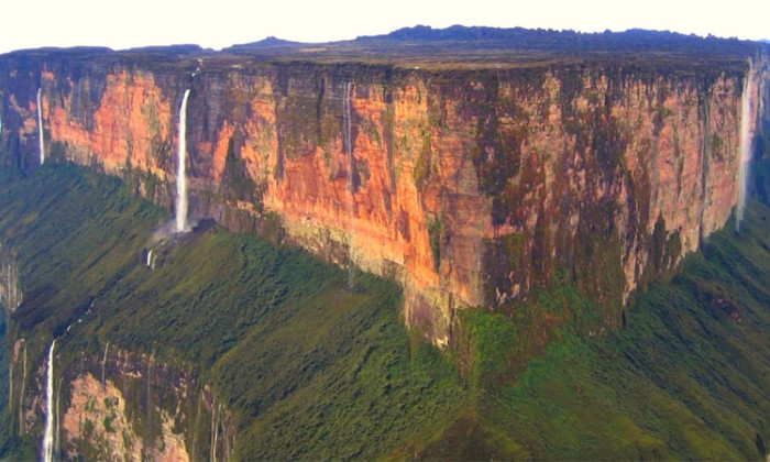 Mount Roraima summit landscape, remote tepui terrain associated with the lost world.