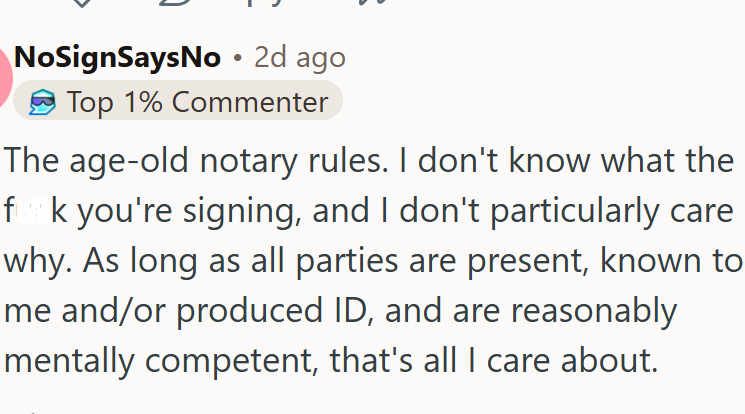 This Redditor agrees