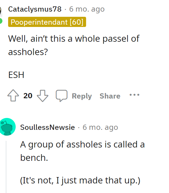 Lots of people did agree with ESH, and for a fair judgment, we would have to agree with this for sure.