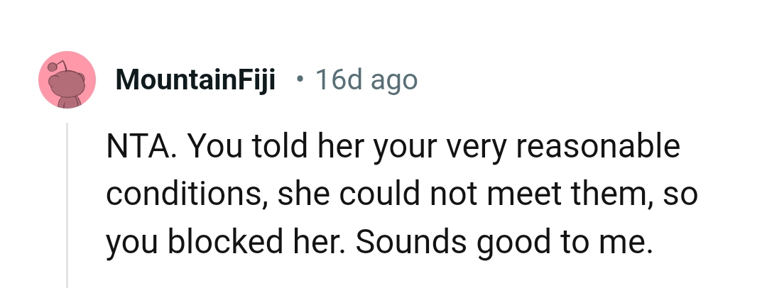 And the comments from other Redditors roll in...