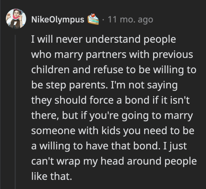 It is part of the priority of making sure your kids would be alright