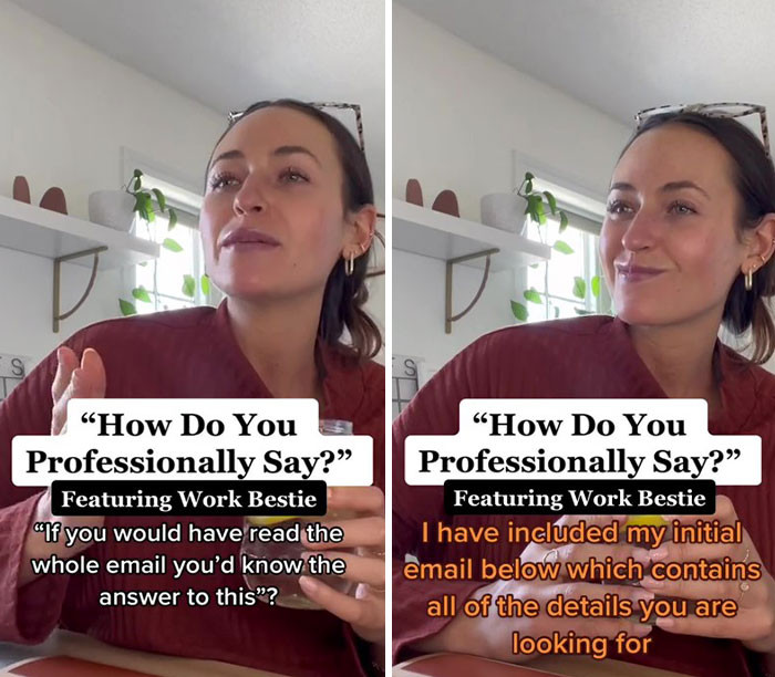 24. If you had read the entire email, you would have known the answer