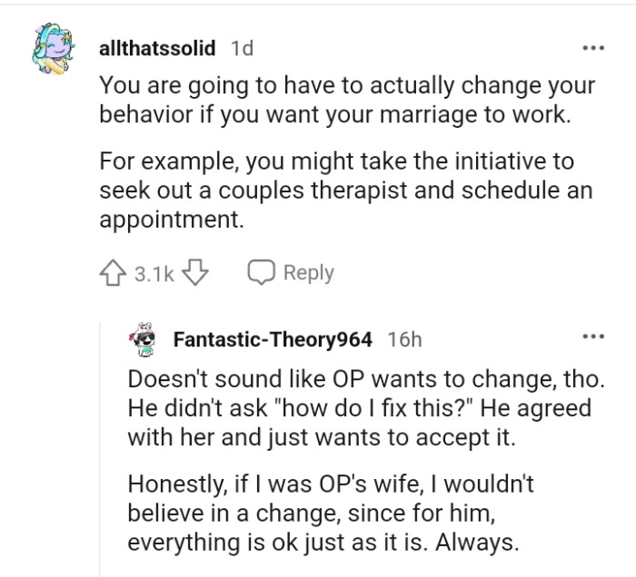 And Here, We Have the Topmost Comments from Other Redditors