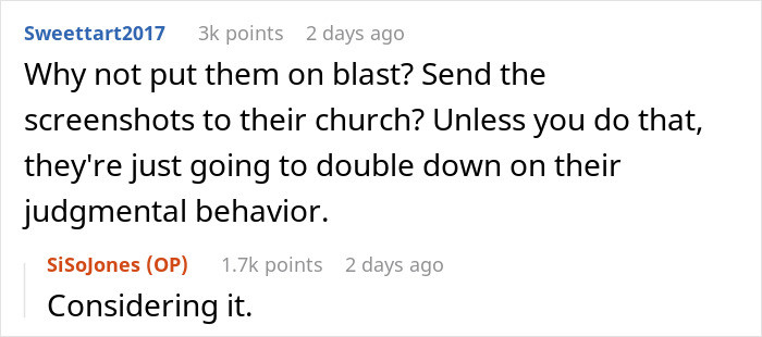 People then chimed in with questions that actually received responses from the original poster (OP).