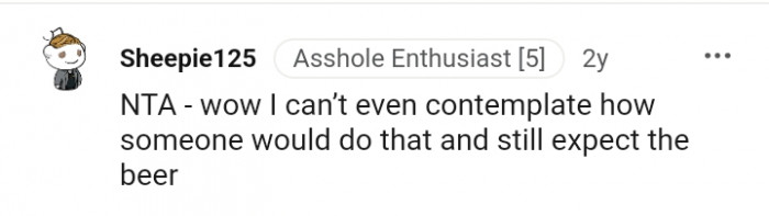 Keep scrolling to see what Redditors had to say concerning this issue