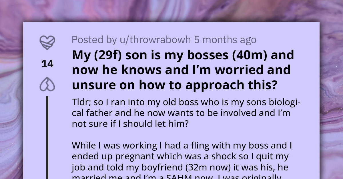Woman Meets Son's Biological Father And He Wants To Reconnect, But Husband Is Unaware Of The Truth About Paternity