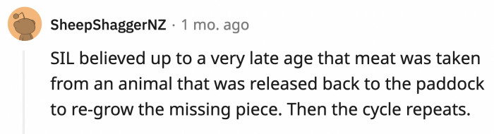 23. This is like believing that bacon is 