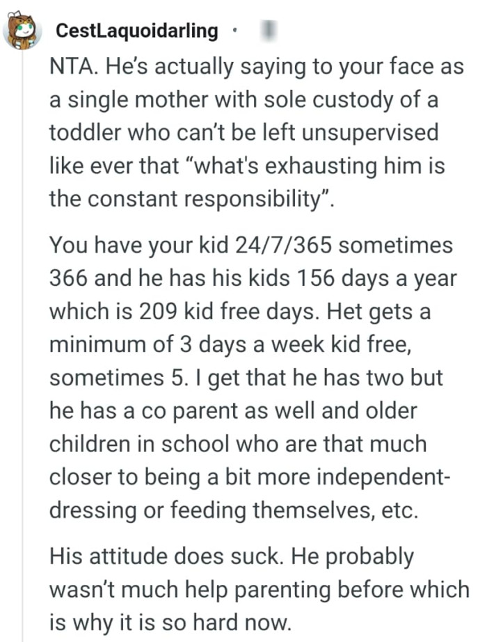 He gets kids free days